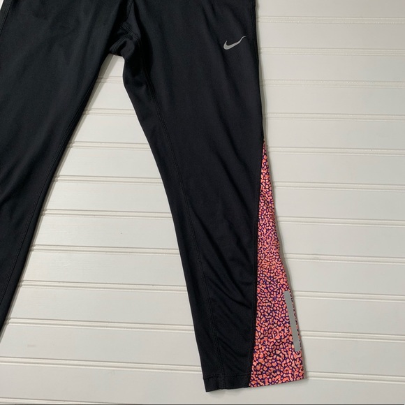 Nike womens dri fit 2.0 running Capri tights Sz SM - Picture 4 of 8